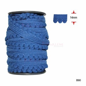 Pompom rígido com 10m 9022/1 Britânia