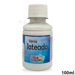 Verniz acrílico jateado com 100ml True Colors
