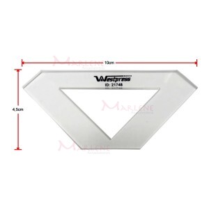 Régua fio de cabelo Westpress