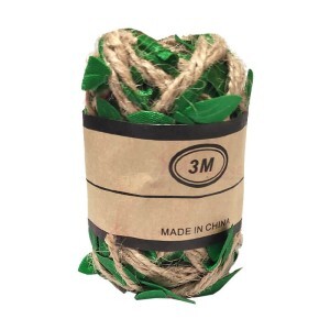 Cordão canhamo 3m com folha colorida W976