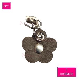 Cursor nº5 corino flor com rebite cores unidade - veja cores