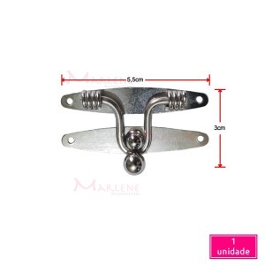 Fecho para caixa níquel FA803 unidade