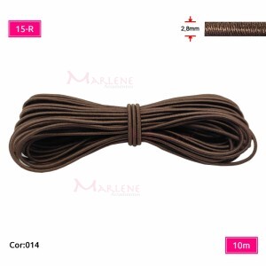 Elástico roliço colombe São José 2,8mm com 10m 15R colorido