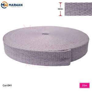 Cadarço de algodão 30mm Marwan com 20m na peça