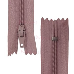 Zíper de nylon fino 18cm unidade