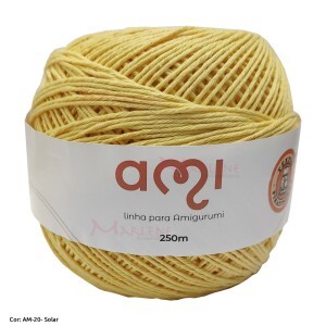 Linha Ami para amigurumi 250m 130g