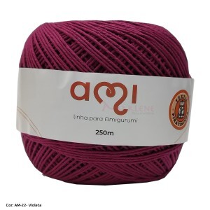 Linha Ami para amigurumi 250m 130g