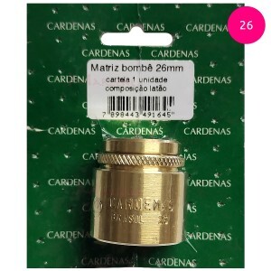 Matriz bombê 26mm Cardenas para forrar botões