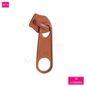 Cursor nº5 comum  com 10 unidades colorido metal