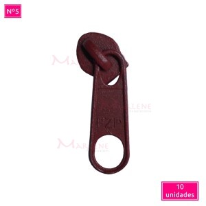 Cursor nº5 comum  com 10 unidades colorido metal