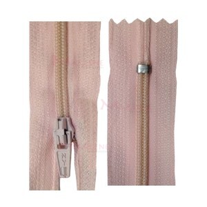 Zíper de nylon fino 30cm unidade