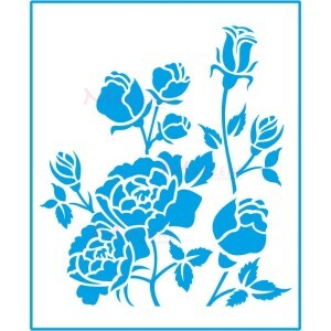 Stencil STM 21x17 cm Litoarte