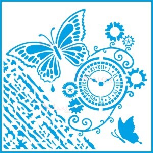 Stencil STXX 20x20cm Litoarte