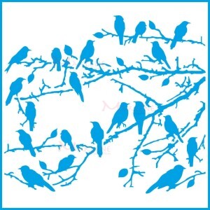 Stencil STXX 20x20cm Litoarte