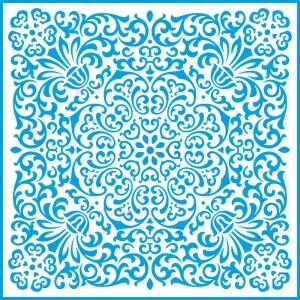 Stencil STXX 20x20cm Litoarte