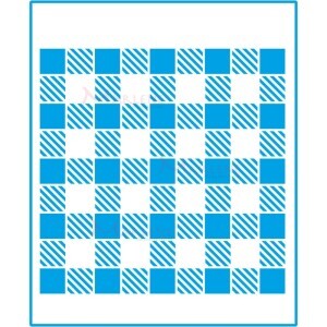 Stencil STM 21x17 cm Litoarte