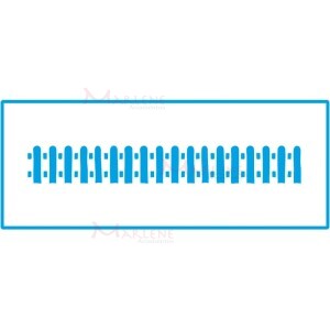 Stencil STP 17X6,5cm Litoarte