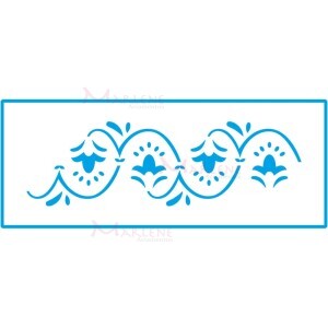 Stencil STP 17X6,5cm Litoarte