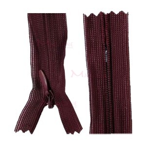 Zíper de nylon invisível 15cm unidade