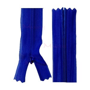 Zíper de nylon invisível 15cm unidade