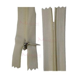 Zíper de nylon invisível 15cm unidade