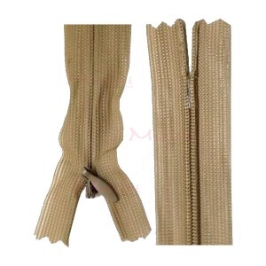 Zíper de nylon invisível 15cm unidade