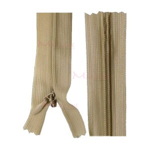 Zíper de nylon invisível 20cm unidade