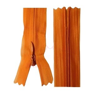 Zíper de nylon invisível 20cm unidade