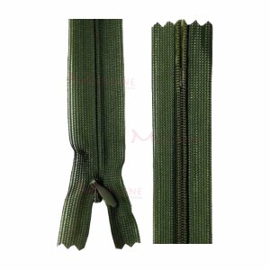 Zíper de nylon invisível 30cm unidade