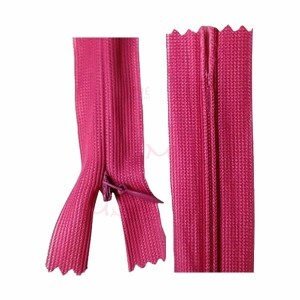 Zíper de nylon invisível 30cm unidade
