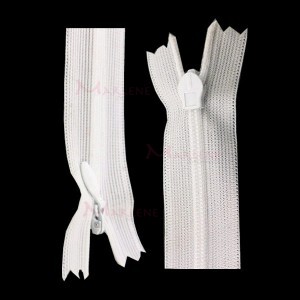 Zíper de nylon invisível 40cm unidade