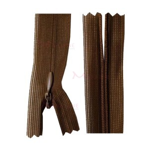 Zíper de nylon invisível 40cm unidade