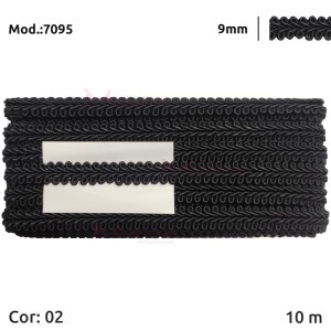 Passamanaria São José 7095 de 9mm com 10m