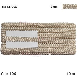 Passamanaria São José 7095 de 9mm com 10m