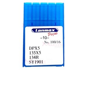 Agulha nº16 cabo grosso reta industrial