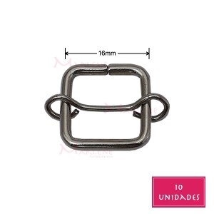 Regulador com passante 16mm níquel com 10 unidades