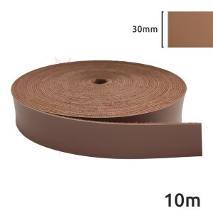 Tira de couro sintético 30mm rolo com 10m