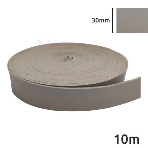 Tira de couro sintético 30mm rolo com 10m