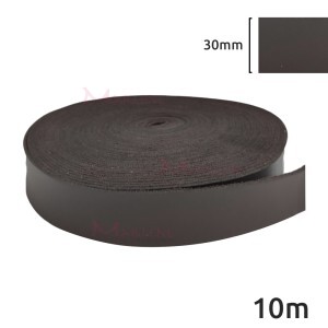 Tira de couro sintético 30mm rolo com 10m