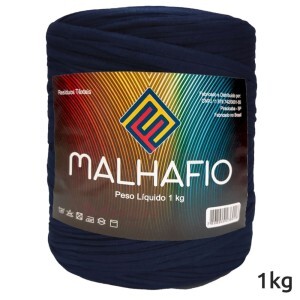 Fio de malha residual com 1kg Malhafio