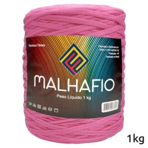 Fio de malha residual com 1kg Malhafio