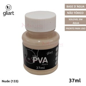 Tinta PVA fosca 37ml Gliart