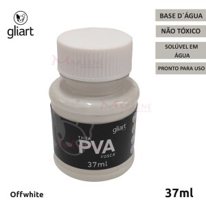 Tinta PVA fosca 37ml Gliart