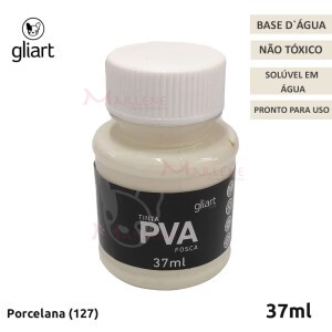Tinta PVA fosca 37ml Gliart
