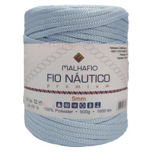 Fio náutico premium 5mm com 500g Malhafio