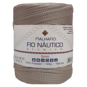 Fio náutico premium 5mm com 500g Malhafio