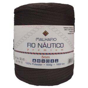 Fio náutico premium 5mm com 500g Malhafio