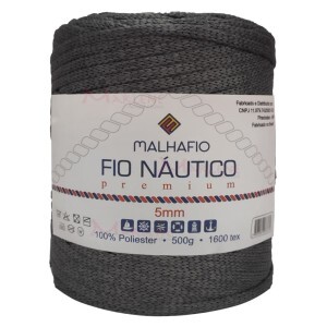 Fio náutico premium 5mm com 500g Malhafio