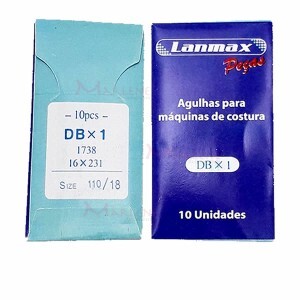 Agulha nº18 cabo fino reta industrial