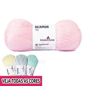 Lã Keamor 40g Pingouin tex.188 com 210m